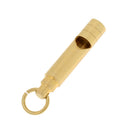 Mini Pocket High Brass Safety Emergency Survival Whistle Key Chain for Outdoor Camping Hiking