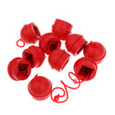 Pool Table Rubber Chalk Holder Billiards Cue Chalk Grip with Cord