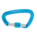 24KN Outdoor D-Shape Rock Climbing Screw Locking Carabiner Rappelling Mountaineering Hiking
