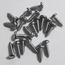 20 Pieces M5 Stainless Steel Self-Tapping Screws Kayak Canoe Accessories