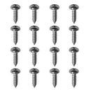 20 Pieces M5 Stainless Steel Self-Tapping Screws Kayak Canoe Accessories
