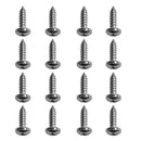 20 Pieces M5 Stainless Steel Self-Tapping Screws Kayak Canoe Accessories