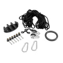 Anchor Runner Trolley Kit for Canoe, Kayak, Sit on Top Fishing Trolly