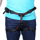 Adjustable Half Body Climbing Harness Safety Seat Belt for Rock Climbing Mountaineering Aerial Work Rappelling Rescue Gear Equipment