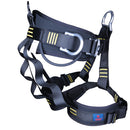 Professional Rock Climbing Harness Safety Seat Sitting Bust Belt Mountaineering Rappelling Rescue Fall Arrest Protection Equipment with Gear Loops