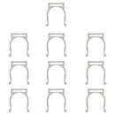 10 Pieces Aluminum Alloy Drink Water Bottle Buckles Quick Clips Holder Accessories Outdoor Camping Hiking Travel