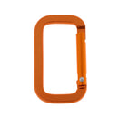 10 Pieces Rectangle Shape Snap Locking Carabiner Key Hook Climbing Camping Hiking Backpack Outdoor Equipment