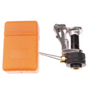 Mini Foldable Outdoor Camping Burner Head Stove Tank Adaptor Stove Connector for Gas Bottle