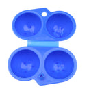 Portable Folding 2 Eggs Case Containing Box Bin Carrier Holder For Outdoor Camping Picnic Random Color