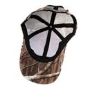 Outdoor Woodland Camo Sun Cap Hat Visor for Hunting Camping