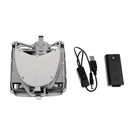 Aluminum Alloy Folding Portable Wood Burning Stove Furnace USB Fan Outdoor Cooking Camping Cookware Backpacking Survival Tool