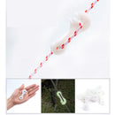 Luminous Tent Canopy Guyline Fastener Tensioner Tightener Adjuster Camping Hiking Climbing Fishing