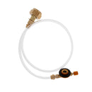 Outdoor Gas Propane Tank Refill Adapter Flat Cylinder Adaptor Coupler Inflatable Valve - Camping Stove Burner Picnic BBQ Kit