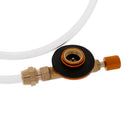 Outdoor Gas Propane Tank Refill Adapter Flat Cylinder Adaptor Coupler Inflatable Valve - Camping Stove Burner Picnic BBQ Kit