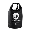 Adjustable Single Shoulder Strap 5L Capacity Waterproof Dry Bag Pouch For Kayaking Canoeing Rafting Swimming Black