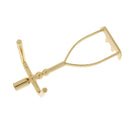 Electroplating Metal Extended Spider Rest Head for Snooker or Pool