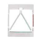 Deluxe Snooker Billiard Table Triangle White - Holds 15 Red Balls
