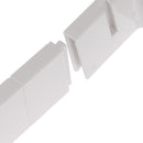 Deluxe Snooker Billiard Table Triangle White - Holds 15 Red Balls