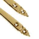 6 Pieces Solid Brass Pool Snooker Billiard Table Pocket Brackets Arrow Head