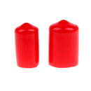 10 Pieces Snooker Billiard Cue Tip Rubber Protector Red