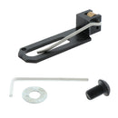 Aluminium Archery Magnetic Arrow Rest Left Handed for Recurve Compound Bow Rest Black