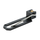 Aluminium Archery Magnetic Arrow Rest Left Handed for Recurve Compound Bow Rest Black