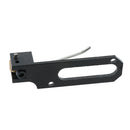 Aluminium Archery Magnetic Arrow Rest Left Handed for Recurve Compound Bow Rest Black