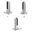 Glass Pool Deck Fencing Fence Spigot Bracket Post Clamp for Frameless Garden Balustrade