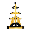 Portable Lightweight Aluminum Alloy 24 Fishing Rod Rack Holder Vertical Stand for Angler Boat Yacht