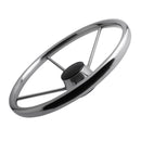 Marine Pontoon Boat Yacht 5 Spoke 13-1/2'' Steering Wheel - Durable Corrosion Resistance