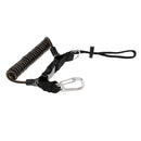 Spiral Coiled Quick Release Buckle Scuba Diving Dive Lanyard with Stainless Steel Snap Clip Attachment for Camera