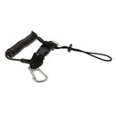 Safety Coil Spring Quick Release Buckle Scuba Diving Dive Lanyard with Metal Snap Clip Hook for Camera Equipment