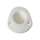 4 Pieces White Color Fishing Rod Holders Flush Mount For Marine Boat Kayak Yacht
