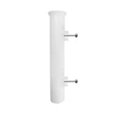 4 Pieces White Color Slotted Rod Holder Fishing Pole Rack Socket for Marine Fishing Box Kayak Boat Yacht
