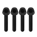 Set of 4 Pieces Nylon Fishing Rod Holder Flush Mount for Kayak Canoe Boat