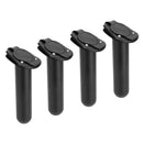 4 Pieces Plastic Flush Mount Fishing Rod Holder Gasket Kayak Canoe Tackle