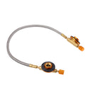 35cm Adjustable Gas Tube Valve Adapter Hose Connector Outdoor Camping Stove Burner Cooking Accessories