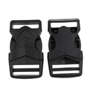 5 Pieces 25mm Quick Side Release Buckles Belt Connecting 1-inch Webbing Straps Paracord