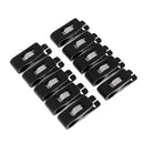 10 Pieces Awning Clamp Set Tarp Clips Hangers Tent Camping Survival Emergency Tool