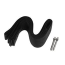 1 Pair Black Webbing Sling Storage Straps Wall Mount Hanger Keeper For Surfboard Longboard Kiteboard
