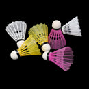6 Pieces Plastic Shuttlecock for Training or Game - Increase More Fun