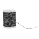 Ultrlalight110m Fiber Archery Nock Peep Bow String Serving Thread Bowstring Protect Thread Black White