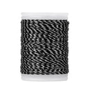 Ultrlalight110m Fiber Archery Nock Peep Bow String Serving Thread Bowstring Protect Thread Black White