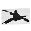 Vinyl Kayak Decal Boat Canoe Paddle Car Window Motorcycle Wall Laptop Kayaking Rafting Funny Sticker