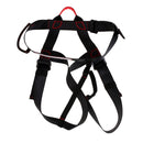 Half Body Safety Harness & Heart Shape Rope Pulley & 25KN Locking Carabiner Outdoor Climbing Set for Mountaineering Caving Rock Climbing Rappelling Equip
