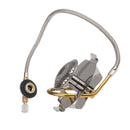 Stainless Steel Split Gas Stove Burner With Gas Preheating Device Low Temperature Low Air Pressure Camping Stove Equipment