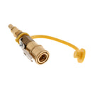 Propane Quick Connect Kit - Shut off Valve & Full Flow Plug