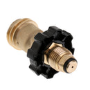 Universal Fit Outdoor Camping Stoves Propane Tank Adapters POL to QCC1 Wrench to Hand Tighten Garden BBQ Propane Heater