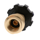 Universal Fit Outdoor Camping Stoves Propane Tank Adapters POL to QCC1 Wrench to Hand Tighten Garden BBQ Propane Heater