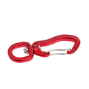 400KG Lightweight Swivel Eye Snap Hook Outdoor Camping Climbing Carabiner, Backpack Key Hanging Hook, Luggage Strap Connertor